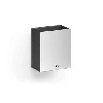 Zack - pojemnik na szczoteczki do zębów Potes - długość 8,4 cm, stal nierdzewna  18/10 matowa