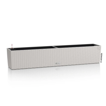 Lechuza - doniczka Balconera Cottage 100 - długość 100 cm, jasnoszara