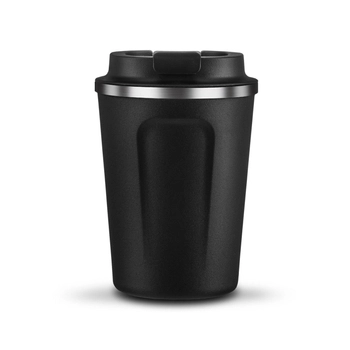 Asobu - Kubek termiczny Coffee Compact Black - czarny, pojemność 384 ml