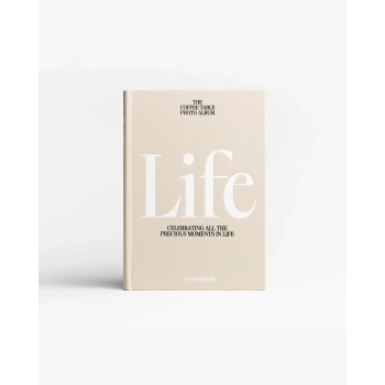 Printworks - Album fotograficzny LIFE – beżowa okładka, 80 stron