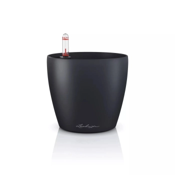 Lechuza - Doniczka Classico Color 14, średnica 15,20 cm, szary-łupek