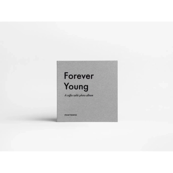 Printworks - Album fotograficzny Forever Young – szary, mały format