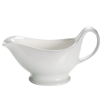 Maxwell & Williams - Sosjerka z podstawką White Basics Kitchen - biała, pojemność 400 ml