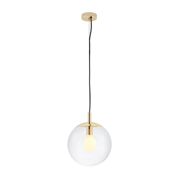 Kaspa - Lampa wisząca Alur - rozmiar S, średnica 25 cm, złota