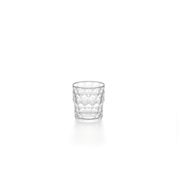 Guzzini – Niska szklanka wzór 3 - transparentna