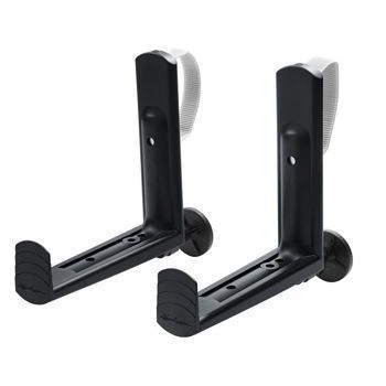 Lechuza - komplet uchwytów do mocowania donic Balconera - czarny