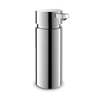 Zack - Dozownik do mydła SCALA - pojemność 200 ml, stal polerowana
