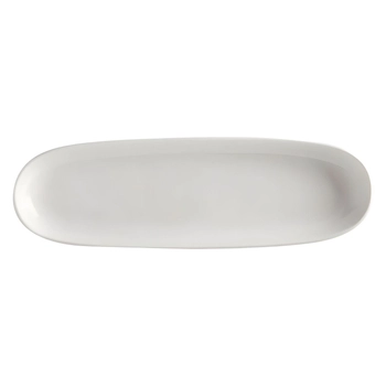 Maxwell & Williams - Półmisek White Basics Round - biały, długość 40 cm