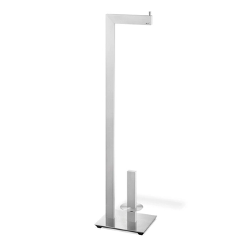 Zack - stojak na papier toaletowy LINEA - wysokość 72,70 cm, stal matowy