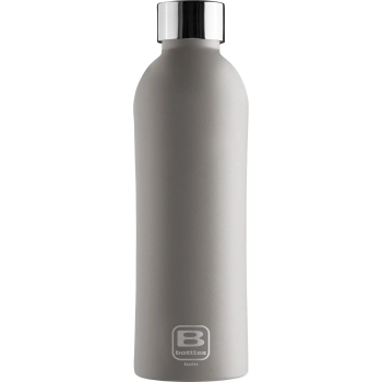Casa Bugatti - Butelka termiczna B Bottles Twin – jasnoszara, 800 ml