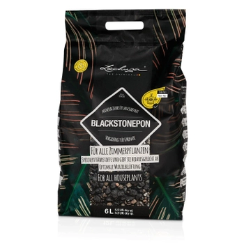 Mineralne podłoże do roślin Lechuza BLACKSTONEPON, 6 litrów