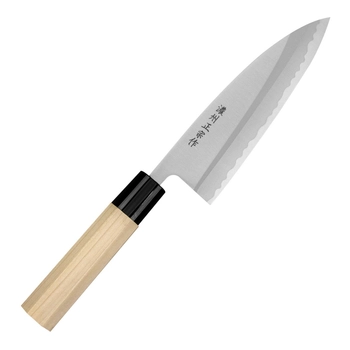 Satake Cutlery - Rdzewny Nóż Deba - długość ostrza 15,50 cm | Yoshimitsu 804-028
