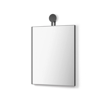 Zack - Lustro ścienne prostokątne MORMA - wysokość 50 cm, czarne