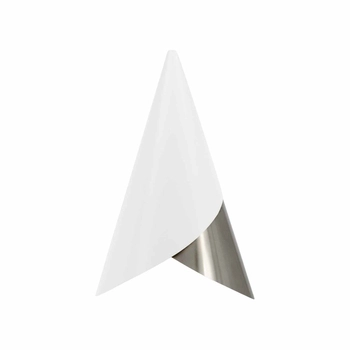 UMAGE (Vita) - Lampa Cornet - średnica 13,40 cm, biała, srebrna