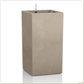 Lechuza - Doniczka Canto Stone kolumna 30 - wysokość 56 cm, piaskowa