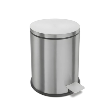 Zack - Kosz na śmieci Vasca - pojemność 3 l., stal nierdzewna 18/10 matowa