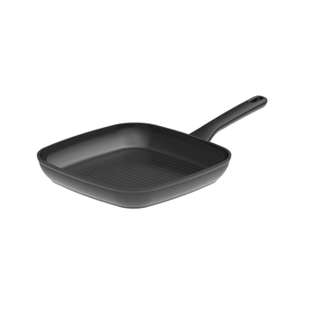 BergHOFF – Patelnia grillowa Helix 26 cm, powłoka CeraGreen, aluminium z recyklingu