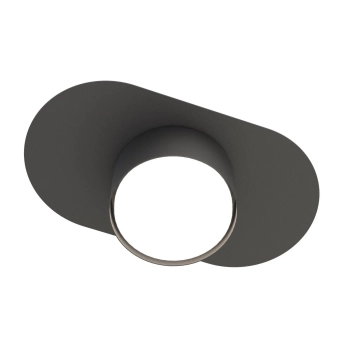 Emibig – Lampa sufitowa STILO 1 plafon LED - czarna, 1-punktowa