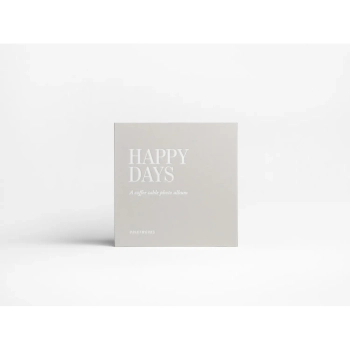 Printworks - Album fotograficzny Happy Days – jasnoszary, 30 stron