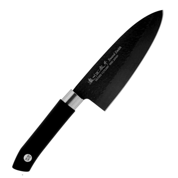 Satake Cutlery - Nóż Deba - długość ostrza 16 cm | Swordsmith Black 805-759