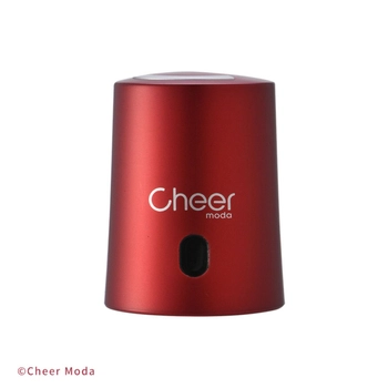 Cheer Moda - Korek próżniowy Cabin - czerwony, wysokość 5,90 cm