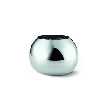 Philippi - Wazon Bella S - srebrny, wysokość 12 cm