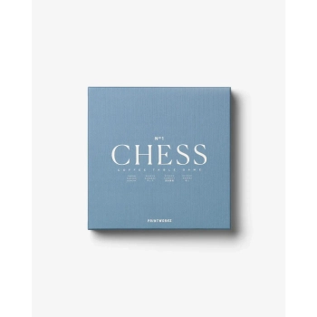 Printworks - Zestaw szachowy Classic Chess, Dusty Blue