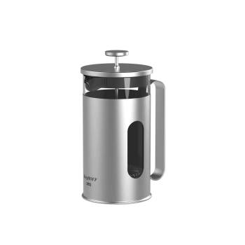 BergHOFF – Zaparzacz do kawy i herbaty Leo – stal nierdzewna, szkło, 0,6 l