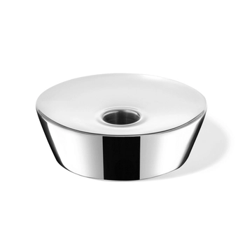 Zack - Świecznik CUEDO - średnica 10,80 cm, stal polerowana