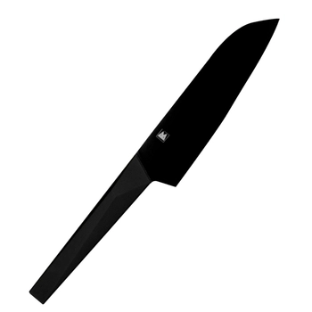 Satake Cutlery - Nóż Santoku - długość ostrza 17 cm | Black 806-824