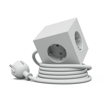 Avolt - Listwa zasilająca Square 1 USB-C 30 W z magnetyczną podstawą, 3 m, szara