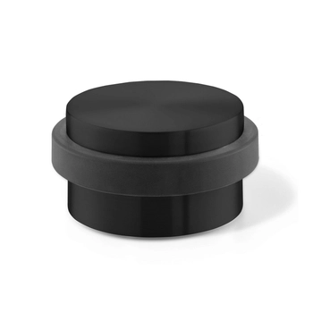 Zack - odbijacz do drzwi ARGOS - średnica 10,50 cm, czarny