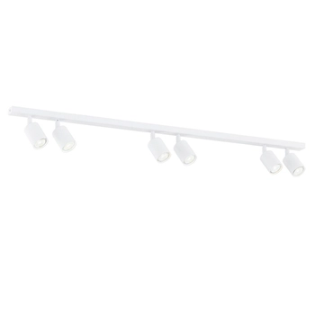 Emibig - Lampa sufitowa Flash 6 white - szerokość 116 cm, stal lakierowana proszkowo