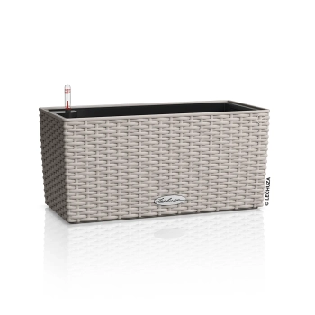 Lechuza - doniczka Balconera Cottage 40 - długość 40 cm, piaskowy brąz