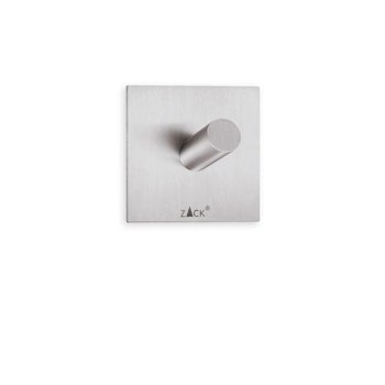 Zack - Kwadratowy haczyk na ręczniki "PECO" - 5 cm długości, stal nierdzewna matowa