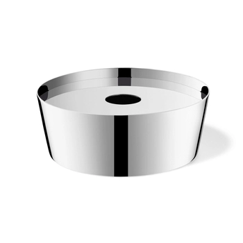 Zack - Pojemnik łazienkowy LYOS - średnica 12 cm, stal polerowana