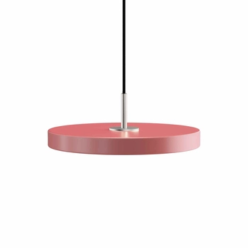 UMAGE (Vita) - Lampa Asteria Plus Mini - biała, średnica 43 cm, srebrny dekor