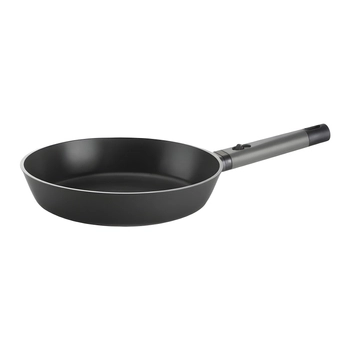 Guzzini – Patelnia Cook&Space 24 cm, aluminiowa, z odpinanym uchwytem