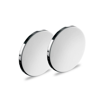 Zack - maskownica zestaw 2 sztuk SCALA - średnica 6 cm,  stal polerowana