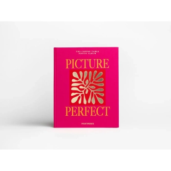 Printworks - Album fotograficzny Picture Perfect XL – wiśniowy, złote tłoczenia