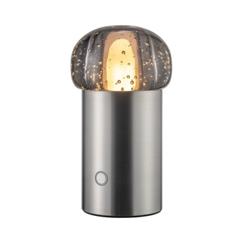 Blomus - Lampa led Iris - metalik, wysokość 18 cm
