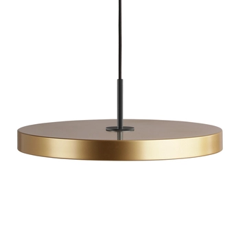 UMAGE (Vita) - Lampa Asteria Medium - średnica 43 cm, mosiądz, czarny dekor