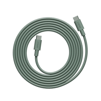 Avolt - Kabel USB-C do USB-C Cable 1 – zielony, 2 m, 100 W