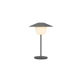Blomus - Lampa led Ani Lamp mini - ciemnoszara, wysokość 21,50 cm