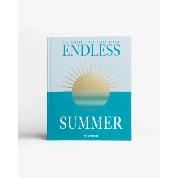 Printworks – Album fotograficzny Endless Summer Turquoise XL, turkusowy, 30 stron