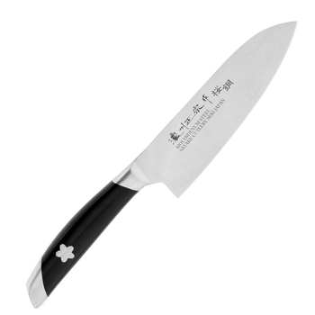 Satake Cutlery - Nóż Mini Santoku - długość ostrza 15 cm | Sakura 800-839
