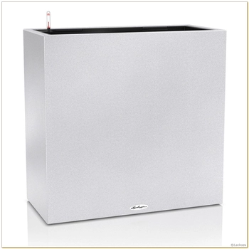 Lechuza - Donica Canto Stone 80 blok - szerokość 37 cm, biały kwarcowy