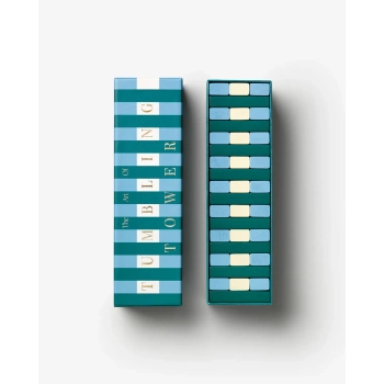 Printworks – Designerska gra zręcznościowa Wirujące Wieże, niebiesko-zielona