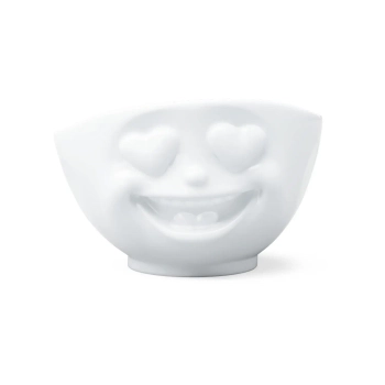 58Products - Miseczka "Zakochany bez pamięci" - pojemność 500 ml, biała