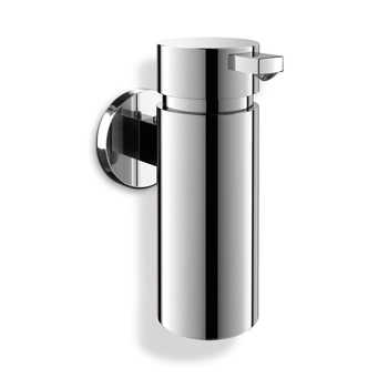 Zack - Dozownik do mydła wiszący SCALA - pojemność 200 ml, stal polerowana